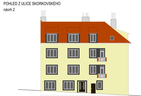 Rekonstruce bytového domu Skorkovského